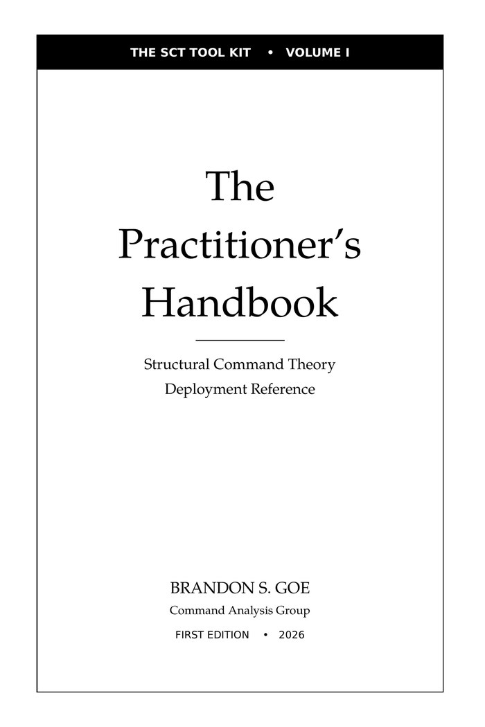 The Practitioner's Handbook — front cover