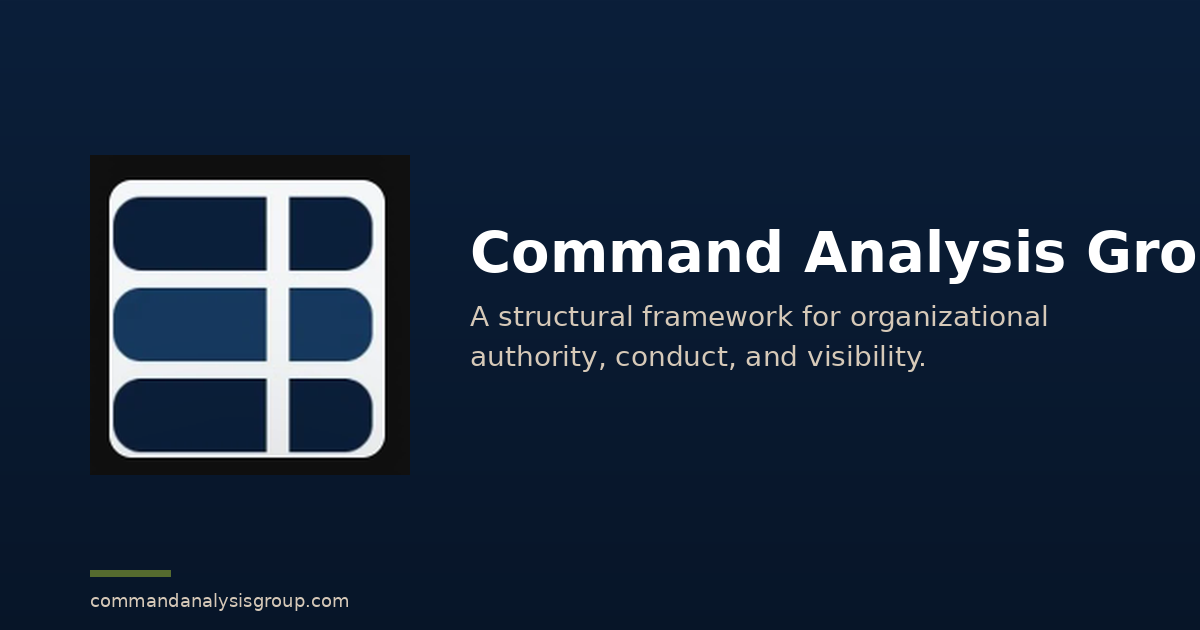 Command Explication Command Analysis Group
